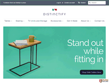 Tablet Screenshot of distinctify.com